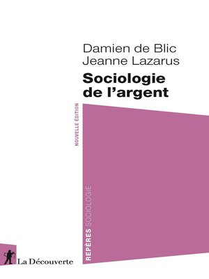 cover image of Sociologie de l'argent